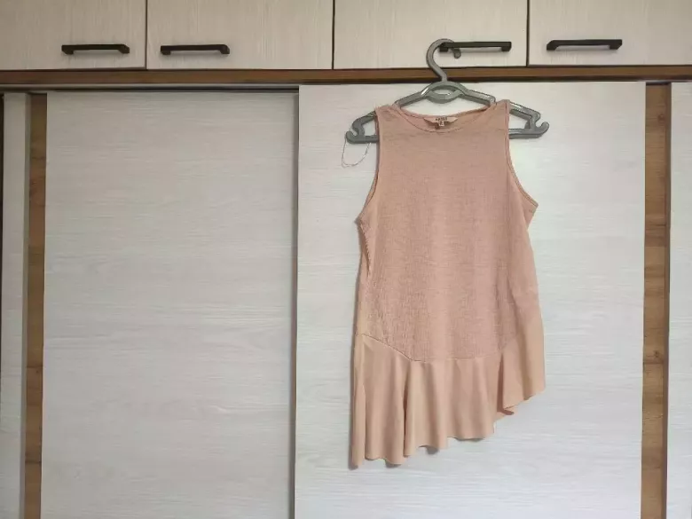 блузка цвет персик размер 10uk -46