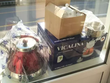 Новый чайник 2в1комплект