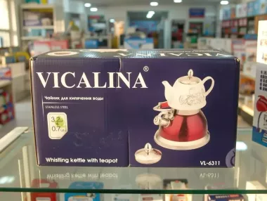 Новый чайник 2в1комплект