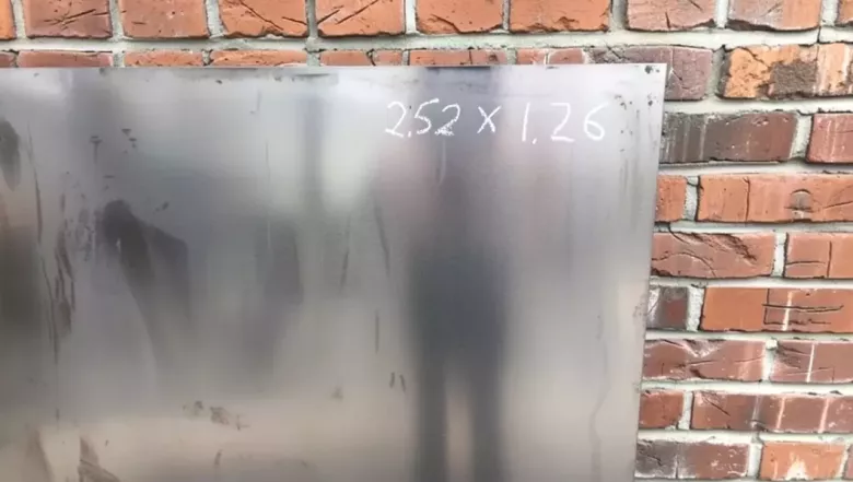 Лист металлический 1 шт