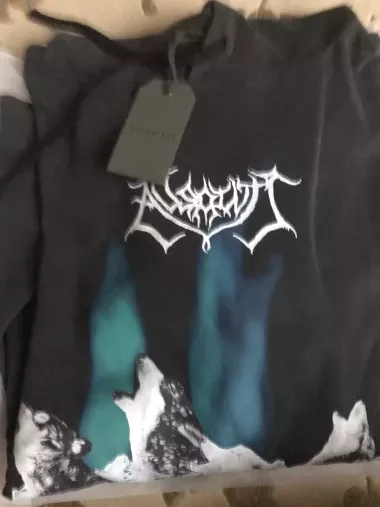 ХУДИ ALLSAINT оригинал скидка премиум качества л размер