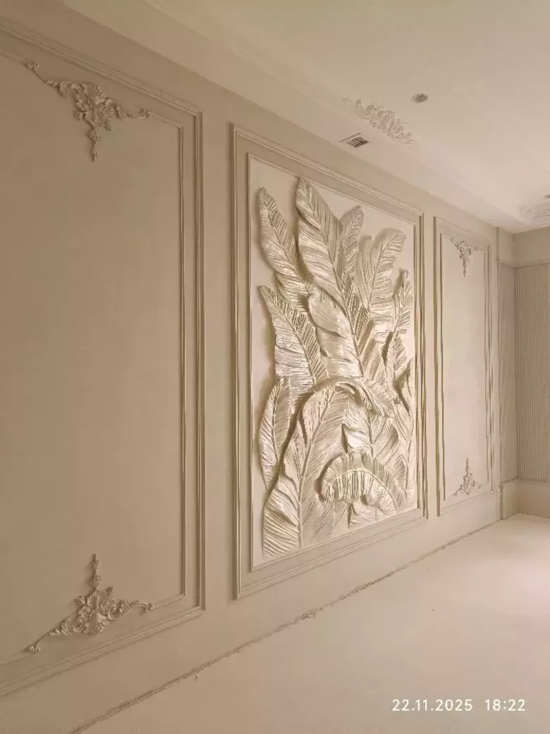 3д, скульптура на стене! Барельеф,роспись!