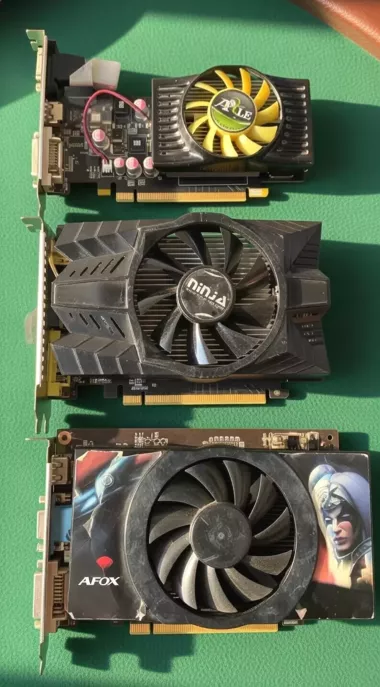 нерабочие видеокарты