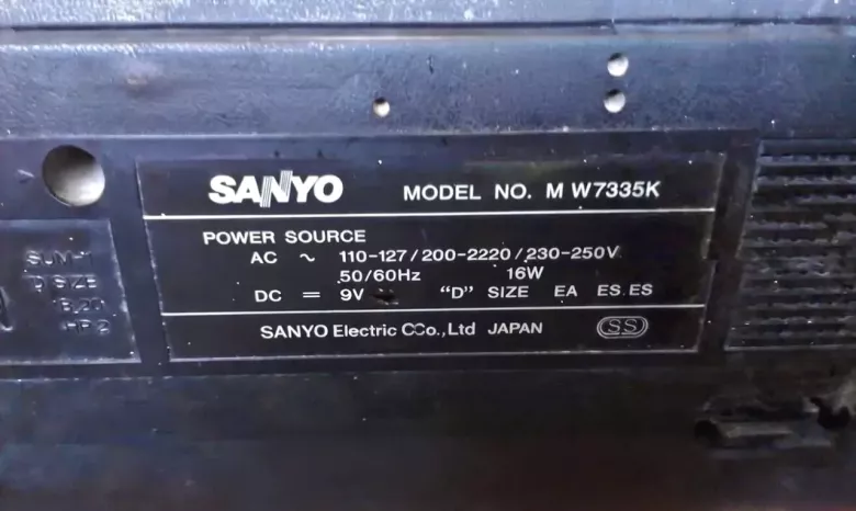 магнитола sanyo