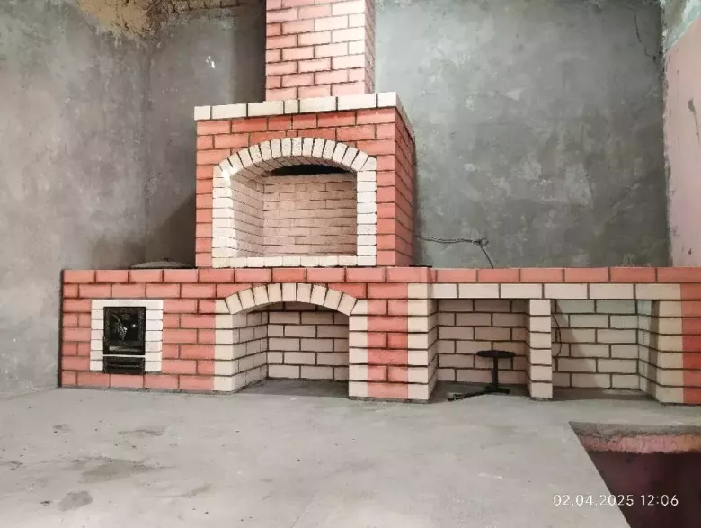 летняя кухня камины печи