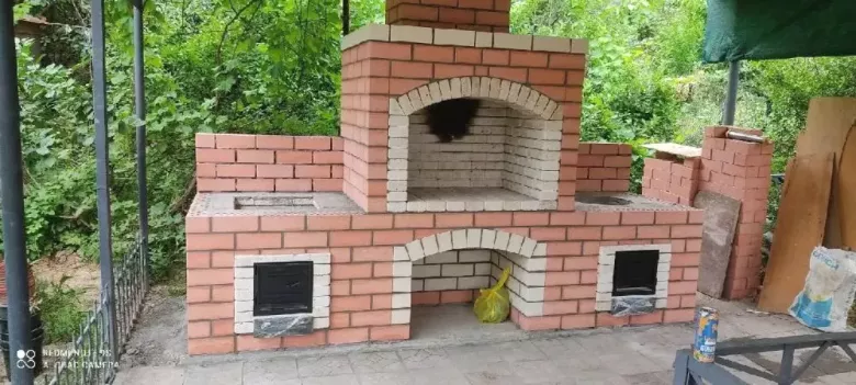 Камины летние кухни очаг