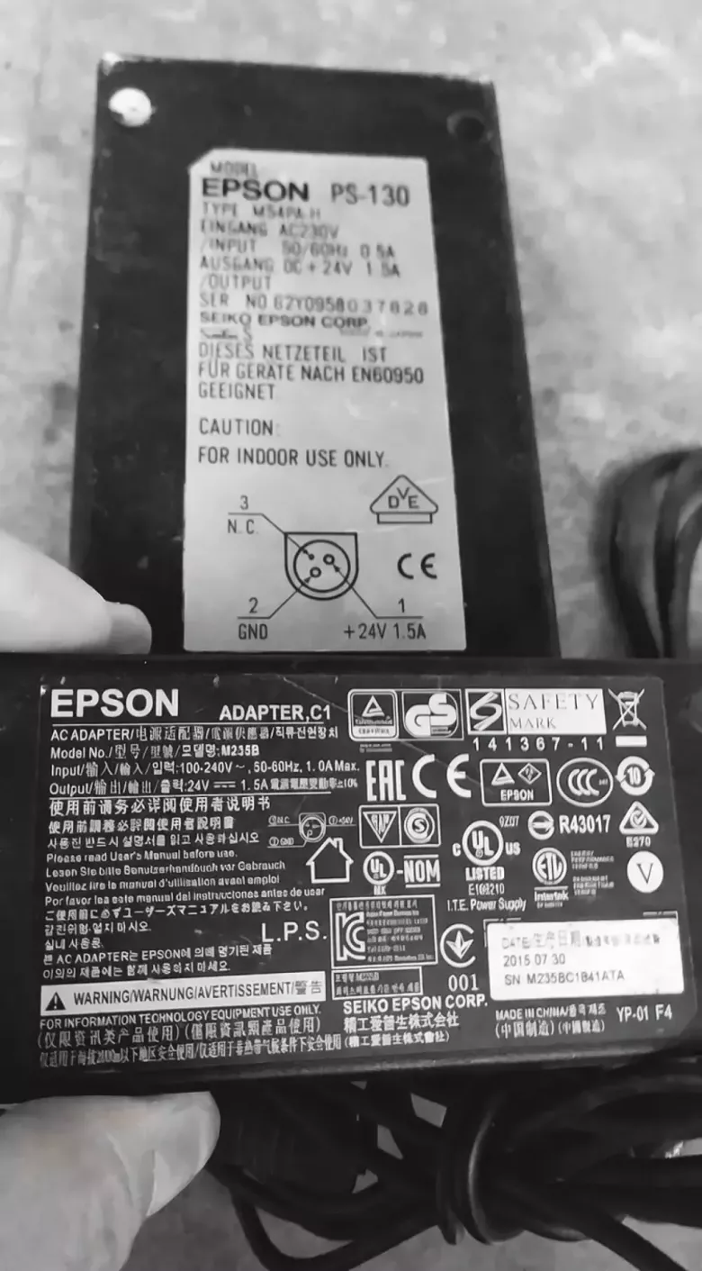Универсальный Блок питания EPSON 2шт