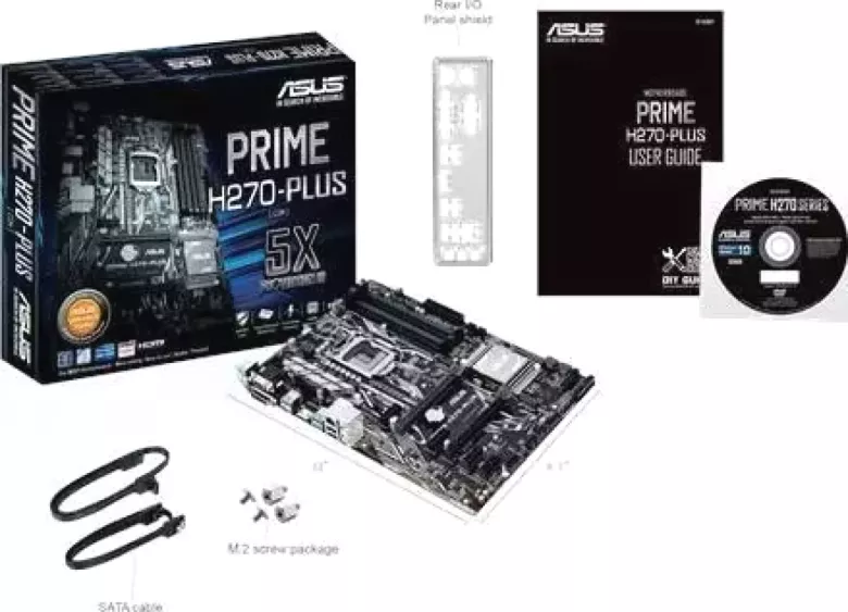 Материнская плата ASUS PRIM H270-PLUS Intel LGA-1151 ATX c процессором
