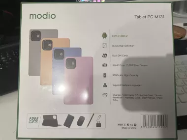 Планшет Modio M131 (8/512 ГБ) — Новый, Запечатанный + Подарки!