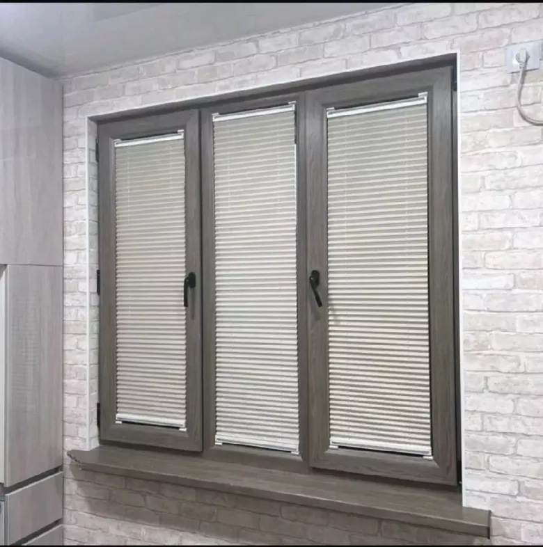 Жалюзи Jalyuzi, parda kombo plisse