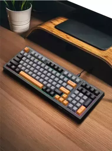 VK98 Проводная игровая клавиатура с RGB-подсветкой