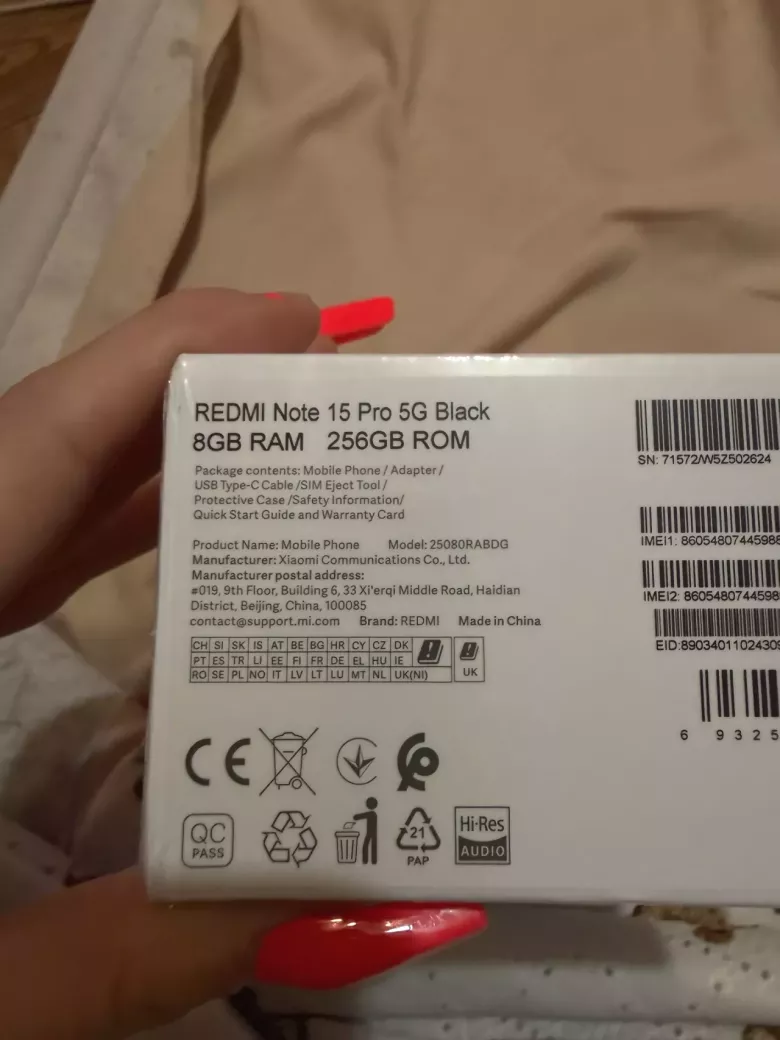 Redmi note 15 Pro 5G