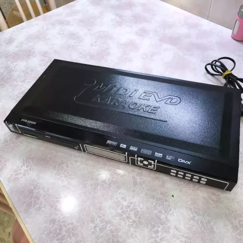 DVD-плеер Samsung DVD-ED008 с караоке — на ремонт/запчасти