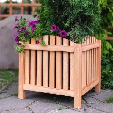 цветочницы клумбы из дерева