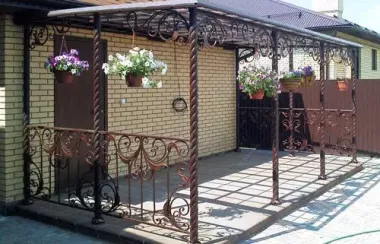 изготовление навесов