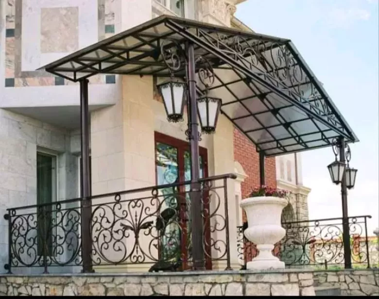 Изготовление решетки на окна, козырьки,навесы