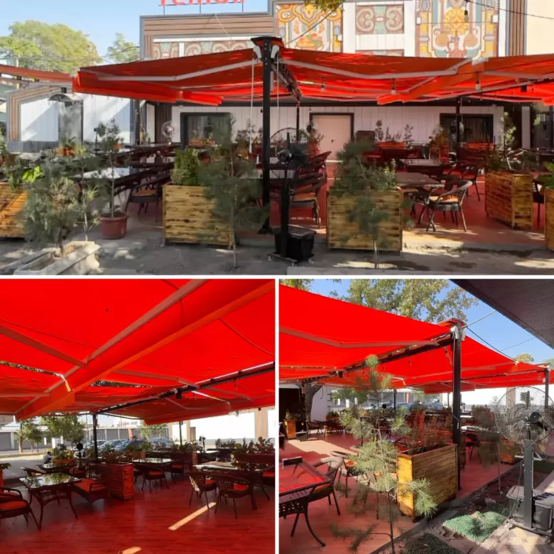 Ikki tomonlama markiza T Markiza Двухсторонняя маркиза Т Маркиза Тент