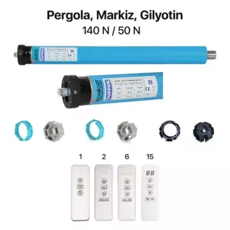 Markiz Pergola Gil'yotin uchun Motor Моторы для Пергол Гильотин Маркиз