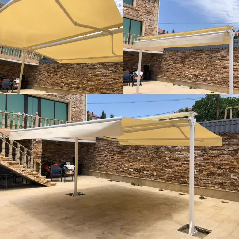 Ikki tomonlama markiza T Markiza Двухсторонняя маркиза Т Маркиза Тент