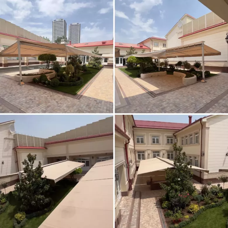 Ikki tomonlama markiza T Markiza Двухсторонняя маркиза Т Маркиза Тент