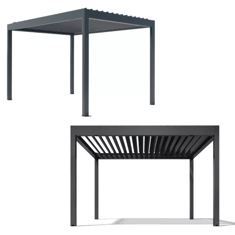 Bioroof naves pergola tent Биоклиматическая пергола биоклиматика навес