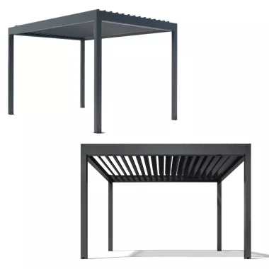 Bioroof naves pergola tent Биоклиматическая пергола биоклиматика навес