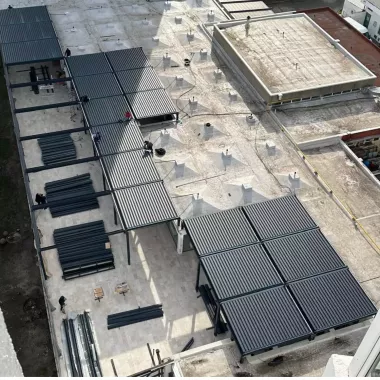 Bioroof naves pergola tent Биоклиматическая пергола биоклиматика навес