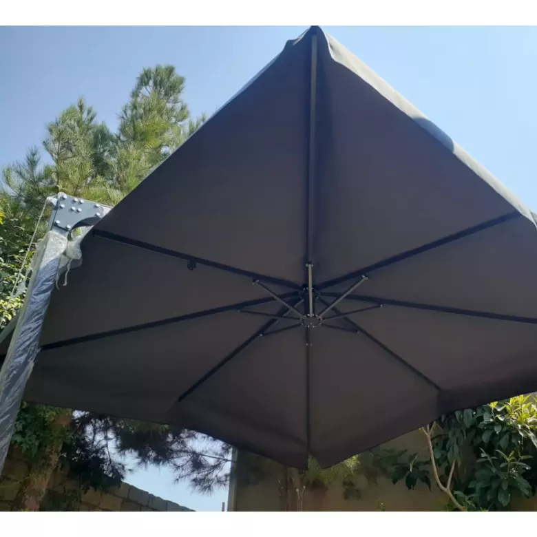 Yon tirgakli soyabon zontik Зонт с боковой опорой зонтик маркиза тент