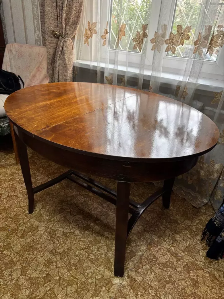 Стол овальный раздвижной