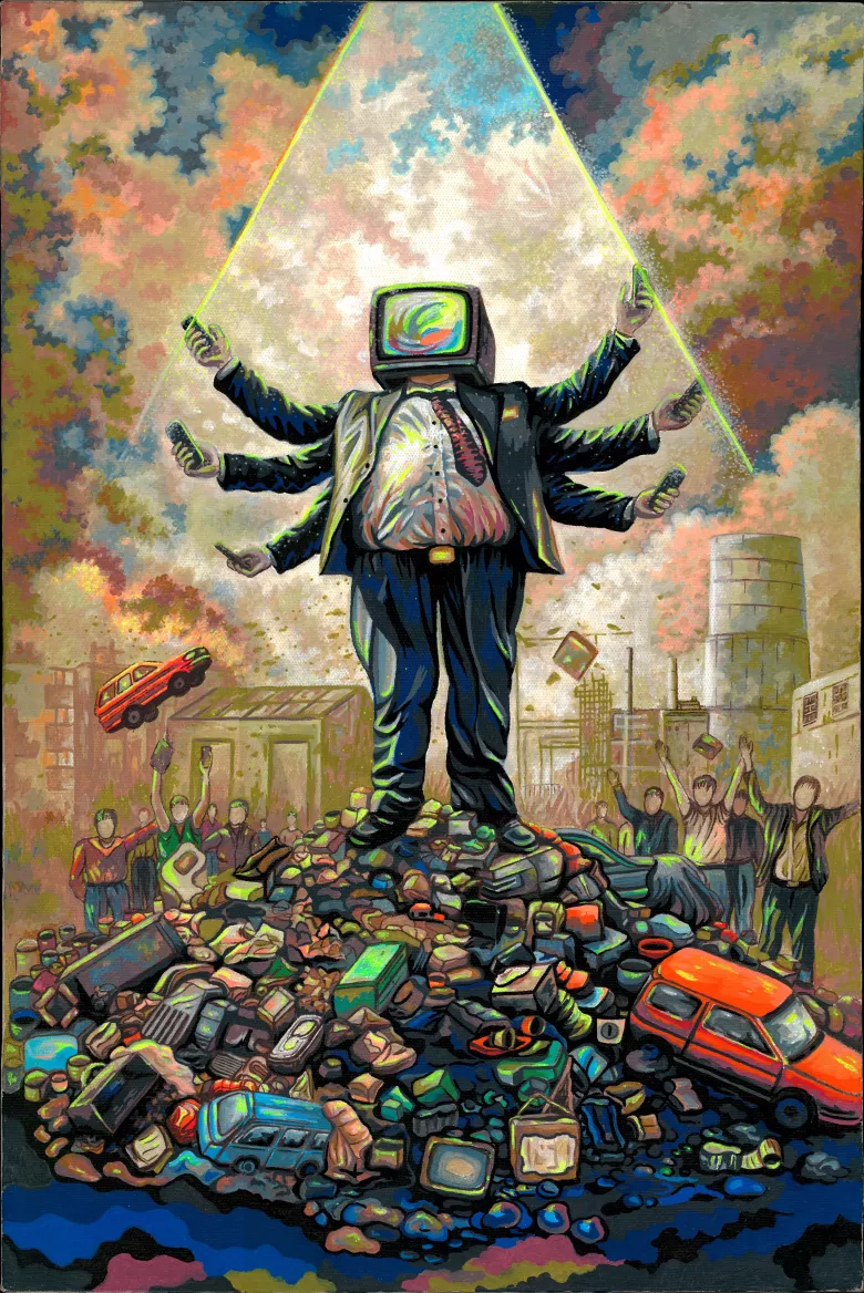 " Идолы нашего часа" финалист конкурса сюрреализма