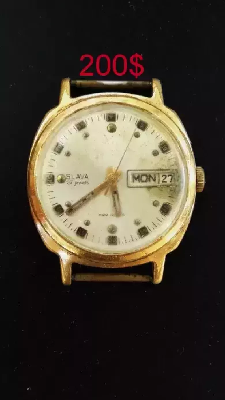 часы разные ссср