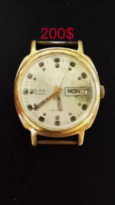 часы разные ссср