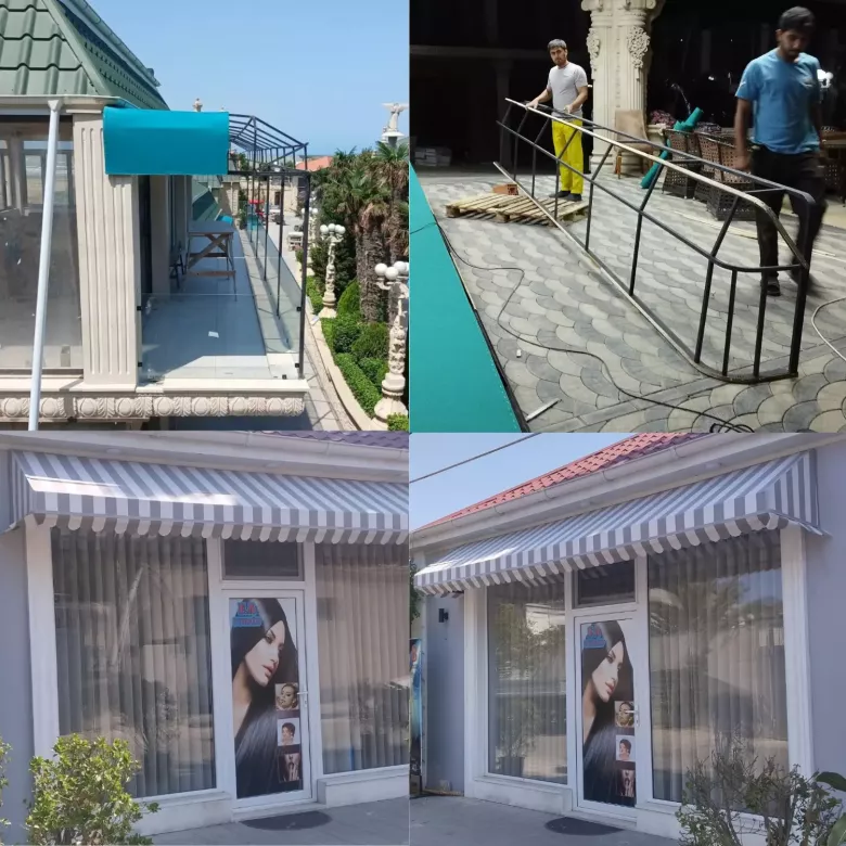 Sobit Markiza tent naves Фиксированная маркиза тент навес