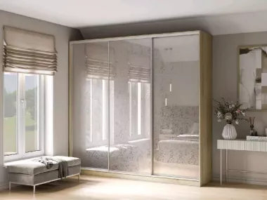 Шкафы купе на заказ +3D проект бесплатно