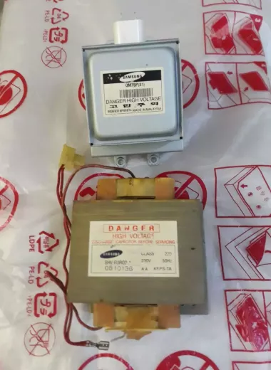 Запчасти/Ремонт Магнетрон ,трансформатор на микроволновые печи.