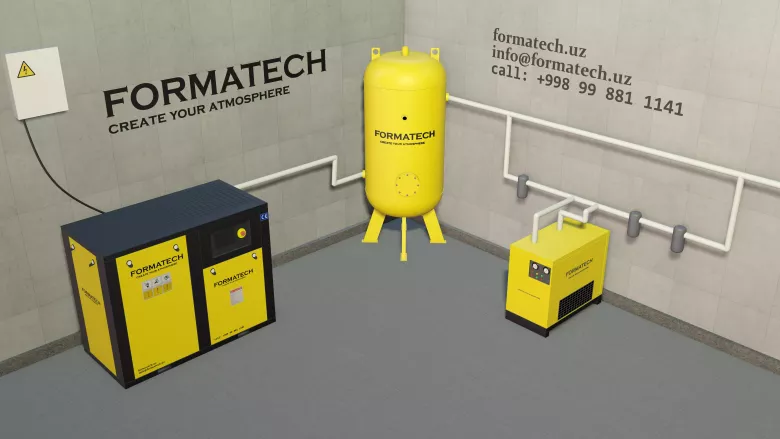 Винтовой компрессор серии FT c высокоэффективным про-ом от FormaTech