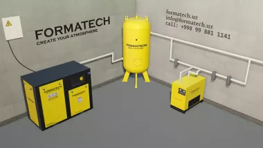 Винтовой компрессор серии FT c высокоэффективным про-ом от FormaTech