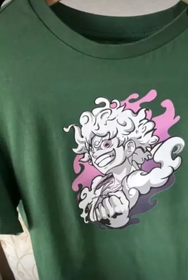 Аниме Д. Луффи Ван Пис " аниме Гир 5" наклейка термонаклейка на одежду