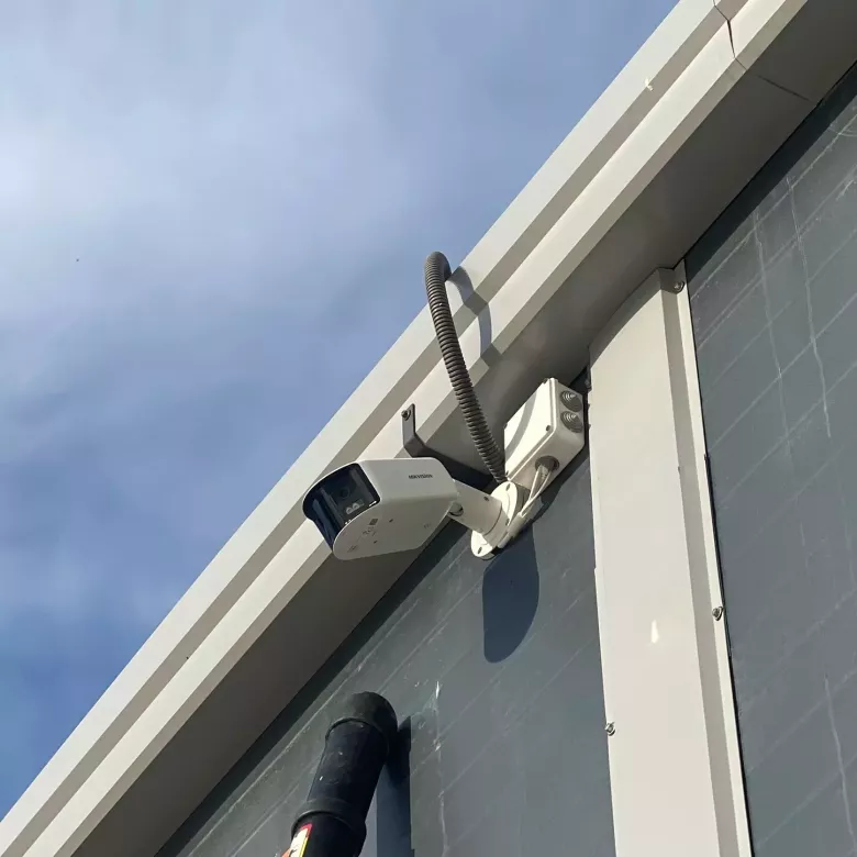 Установка камер и домофонов HIKVISION