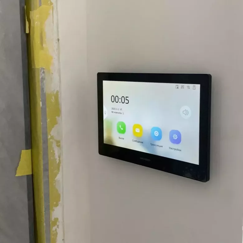 Установка камер и домофонов HIKVISION