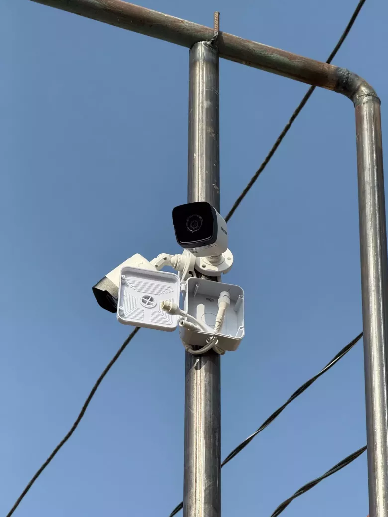 Установка камер и домофонов HIKVISION