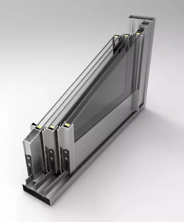 steklopaket suriladigan shisha tizimi остекление стеклопакетом — 2/8