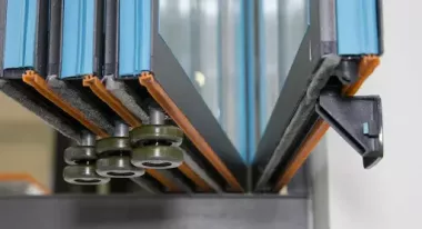 buklanuvchi birqavatli shisha tizimi остекление одинарным стекло — 5/7