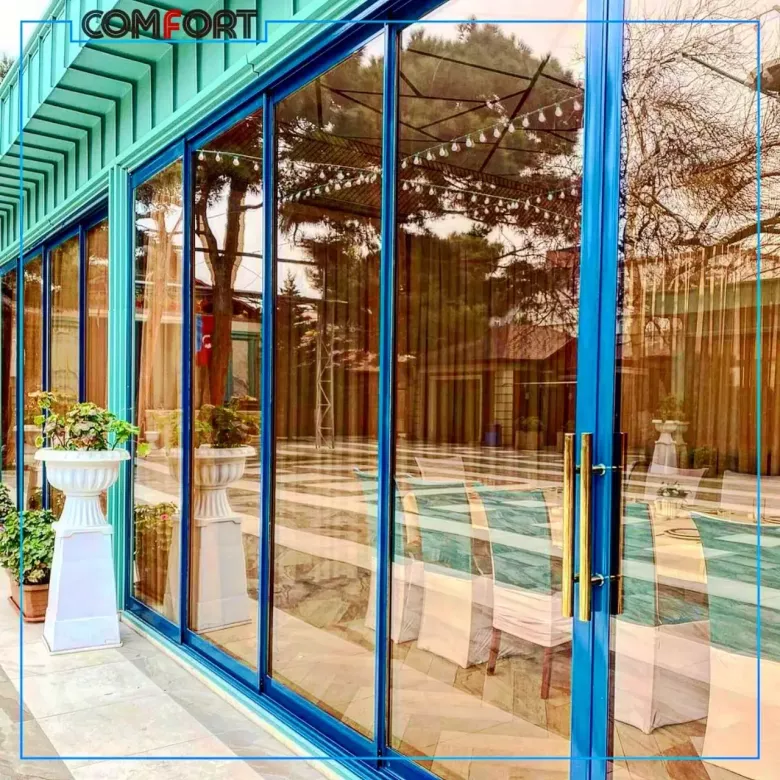 birqavatli shisha tizimi раздвижное остекление балконов одинарным стеклом — 2/8