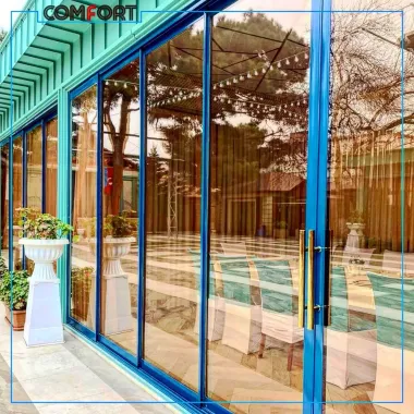 birqavatli shisha tizimi раздвижное остекление балконов одинарным стеклом — 2/8