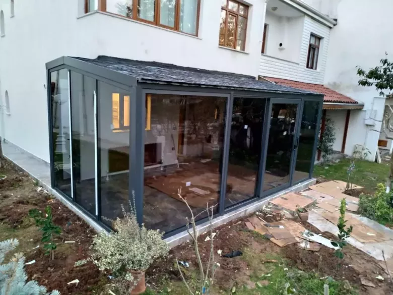 qishki bog зимняя веранда shishali nave зимний сад остекление террасы — 2/8