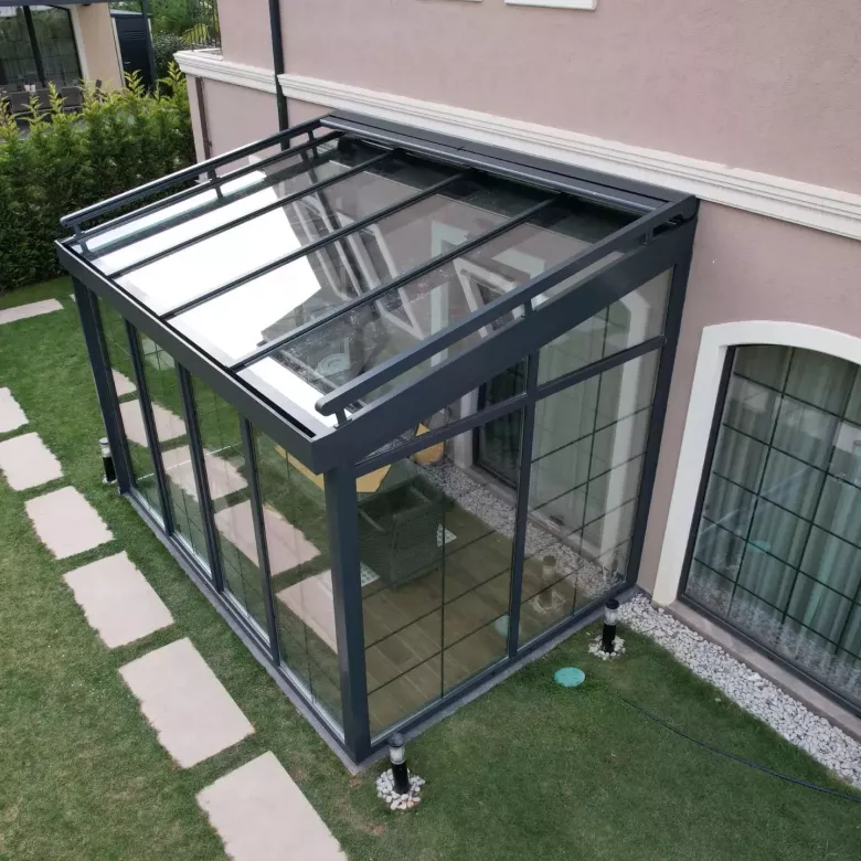 qishki bog зимняя веранда shishali nave зимний сад остекление террасы — 3/8