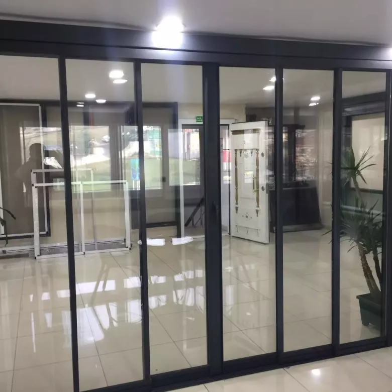 steklopaket suriladigan shisha tizimi остекление стеклопакетом — 8/8