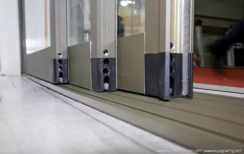 steklopaket suriladigan shisha tizimi остекление стеклопакетом — 5/8