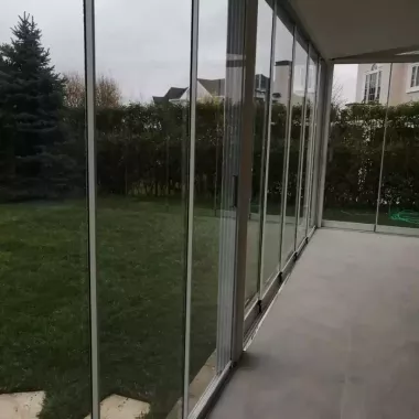 birqavatli shisha tizimi раздвижное остекление балконов одинарным стеклом — 7/8